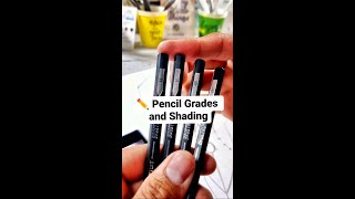 Shading ke liye konsi pencil use kare  Pencil ✏️ Grades shorts drawing pencildrawing [upl. by Cirilo654]