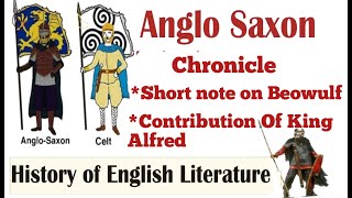 Contribution of king Alfred Bewolf Anglo sexon chronicle [upl. by Shellans365]