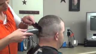 Mens Very Short Haircut [upl. by Langdon]