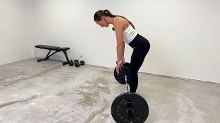 How to do stift leg deadlifts [upl. by Elonore603]