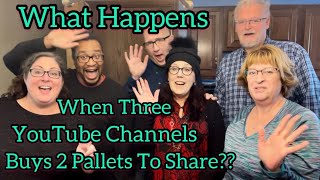 What Happens When 3 YouTube Channels Go To Indianapolis Pallet Wholesale Crazy Fun Stuff [upl. by Ahsienor]