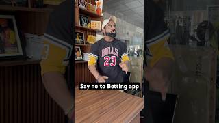 No to Betting app youtube youtubeshorts [upl. by Sebbie]