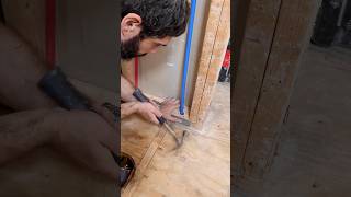 How to Protect Shower Valve Water Supply Lines  shorts homerepairtutor [upl. by Prem]