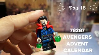 Day18  Review LEGO 76267 MARVEL AVENGERS ADVENT CALENDAR 2023 [upl. by Dorthy]