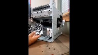 Fix Loud Grinding Noise HP LaserJet M600 M601 M602 M603 M604 M605 M606 Fuser Drive Gear Replacement [upl. by Caro]