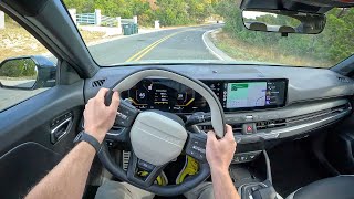 2025 Kia K4 GTLine  POV First Drive Binaural Audio [upl. by Clough275]