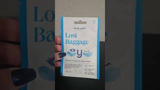 The Secret Weapon Against Tired Eyes BioRepublic Lost Baggage Mask Review [upl. by Baseler]