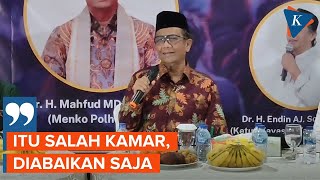 Mahfud MD Nilai Putusan PN Jakpus Hentikan Tahapan Pemilu Salah Kamar [upl. by Nonez]