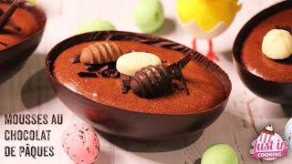 ❀ Recette de Mousses au Chocolat en Coques pour Pâques ❀ [upl. by Anilem]