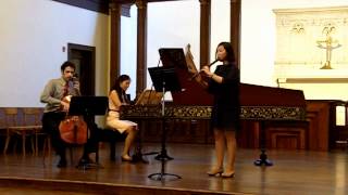 UC Berkeley George Frideric Handel  Recorder Sonata in F Major HWV 369 [upl. by Hannaoj]