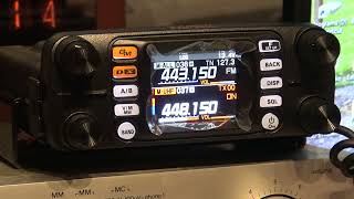 Yaesu FTM 300D Programming and Features and an audio check [upl. by Salena]