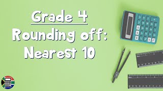 Grade 4 Rounding Off Nearest 10 [upl. by Eilahtan504]