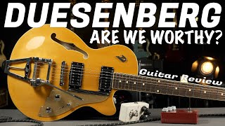 Duesenberg Starplayer TV  Three Steps Ahead  Deep Dive Electric Guitar Review [upl. by Valenta496]