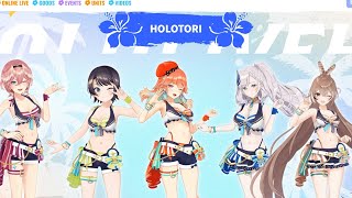 『 HOLOTORI Dance』 hololiveSPDAY1 Hololive Original Song [upl. by Arelc]