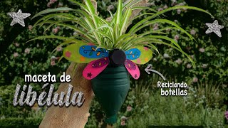 🪲🌸 MACETA con BOTELLAS de PLÁSTICO COLGANTE  Maceta COLGANTE de PLÁSTICO RECICLADO [upl. by Selina]