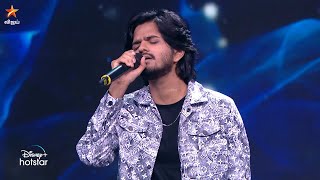 Enne Pulla Senja Nee Song by Vidyasagar Son HarshaVardhan 😊  Super Singer Season 9 [upl. by Petracca]