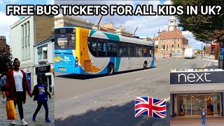 Best Bus Tickets In UK  Next Clothing Haul  Free Bus Tickets for All Kids [upl. by Ytirahc]