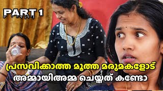 പ്രസവിക്കാത്ത മൂത്ത മരുമകളോട് അമ്മായിയമ്മ ചെയ്തത് കണ്ടോ  Malayalam Web Series [upl. by Arotahs]