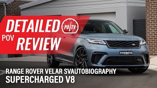 2020 Range Rover Velar SVAutobiography V8 Detailed review POV [upl. by Alamaj634]