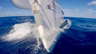 Offshore Sailing  6 Days to Caribbean [upl. by Orvas609]