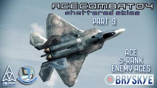 Ace Combat 04  SRankAce Playthrough Part 9  Operation Bunker Shot [upl. by Ahseki]