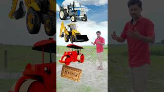 Rounding parle g biscuit to Thar Rollar Jcb amp Tractor  Vehicles names magic video [upl. by Aiset]