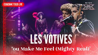 Les Votives  ou Make Me Feel  Esibizione Terzo Live  X Factor 2024 [upl. by Galatia664]