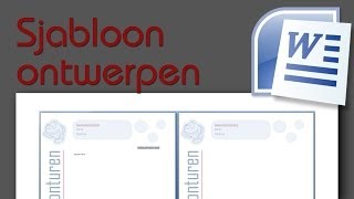 Cursus Word Sjabloon Ontwerpen elke pagina dezelfde opmaak [upl. by Tacita451]