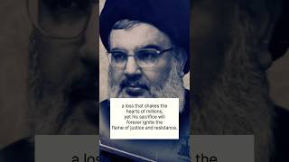 Hassan Nasrallah Hezbollah Commander Martyrdom [upl. by Adnaugal85]