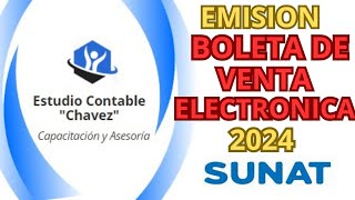 COMO EMITIR UNA BOLETA DE VENTA ELECTRONICA A UN N° DE DNI Y A CLIENTE VARIOS  ACTUALIZADO 2024 [upl. by Ellehsor]