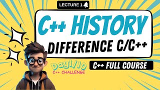 C tutorial for Beginners  Difference between C and C  History of C  Day 110 EHack 1 [upl. by Gebler]