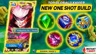 NEW SEASON NEW GUIDE XAVIER TO RANK UP FASTER IN 2024 😱  BEST TUTORIAL BUILD RECOMMENDED  MLBB [upl. by Nage]