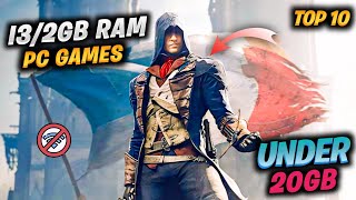 Top 5 Best PC Games UNDER 20 GB Size 4GB 8GB RAM 2GB VRAM 2024 [upl. by Nared]