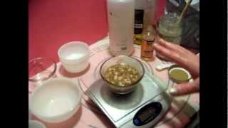 How to Superfat Your Homemade Lye Soap with Shea Butter [upl. by Llerrac]