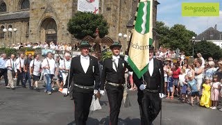 Festumzug und Parade der KilianSchützengilde Altschermbeck [upl. by Dranrev]