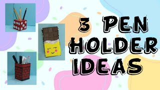 How to Make Pen holder at Home  How to make Pen holder with Paper [upl. by Lemraj882]