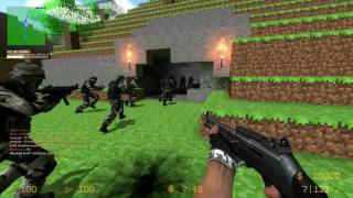 CounterStrike Source Zombie Escape  ZEMINECRAFTV11  2 Funny fails 15Min 1080p [upl. by Ioved675]