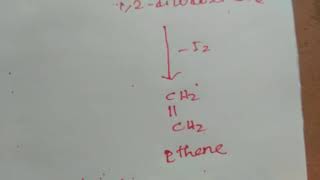 Ethane 12diol to Ethene Organic Chemistry [upl. by Je]