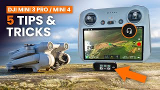 5 Tips That Make The DJI Mini 3 PRO Even BETTER  DJI Mini 4 Pro Tips amp Tricks [upl. by Nickie]