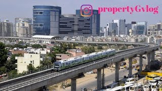 DLF Phase 1 Gurgaon Area Tour Bunglows and Floors Beautiful High Class City [upl. by Astrix771]