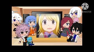 Past fairy tail reacts to Lucy  nalu  enjoy [upl. by Adria]