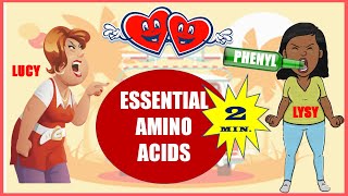 Essential Amino Acids Easiest Mnemonic [upl. by Naic]