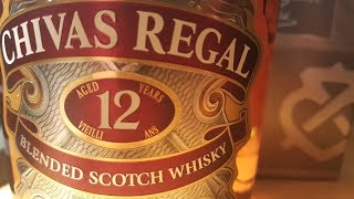 Whisky Review Chivas Regal 12 year old Blended Scotch Whisky [upl. by Fillander476]