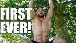 Nature Workout VLOG  Tree MuscleUps [upl. by Cirtap]