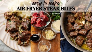 Air Fryer Steak Bites [upl. by Lucretia248]