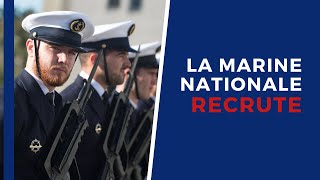 Recrutement  La Marine nationale recrute [upl. by Ahsoet610]