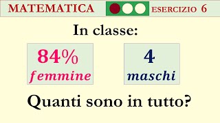 Esercizio sulle Percentuali [upl. by Dubois]