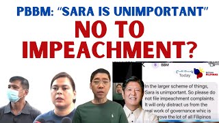 PBBM REACTS  quotVP SARA IS UNIMPORTANTquot feat KA TUNYING [upl. by Sisco]