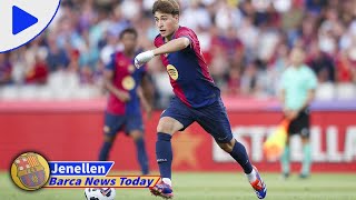 BARCA FC News Official Barcelona youngster replaces teammate in Spain U21 squad after injury [upl. by Carli]