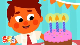 Happy Birthday  Kids Songs  Super Simple Songs [upl. by Alba]